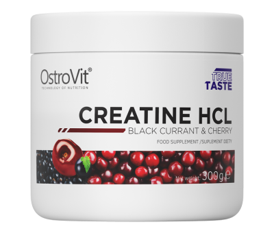 OstroVit Creatine HCL 300g Black Currant & Cherry
