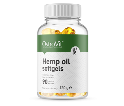 OstroVit Hemp Oil softgels 90 caps