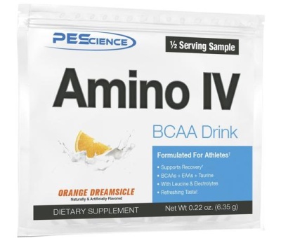 PEScience Amino IV 1 serv Orange / Raspberry Grape