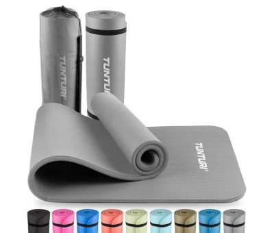 TUNTURI Exercise mat 180x60x1.5cm Grey