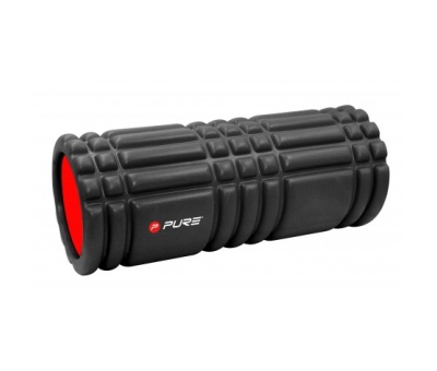 PURE 2Improve Foam Roller BLACK 33x14.5cm