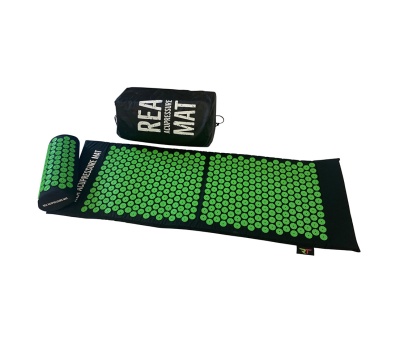 REA Acupressure Mat 128cm Lime (Mat + pad + bag)