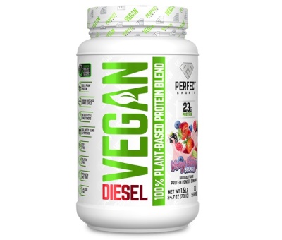 PERFECT Sports DIESEL Vegan 100% Plant-Based Protein 1.5lb/700g