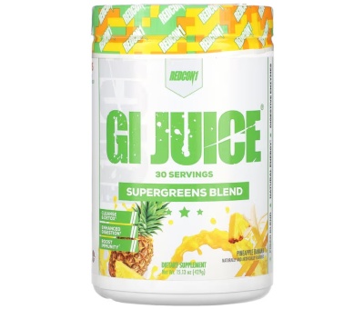 REDCON1 GI Juice Supergreens Blend 30servings Pineapple Banana