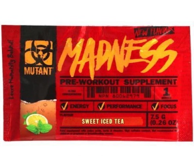 Mutant Madness 1serv Sweet Iced Tea SAMPLE