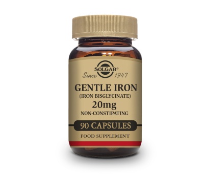 SOLGAR Gentle Iron 25 mg - 90veg caps 