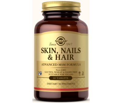 SOLGAR Skin, Nails and Hair Formula 60 Tablets