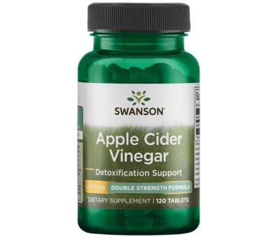 SWANSON Apple Cider Vinegar 200mg - 120 tablets