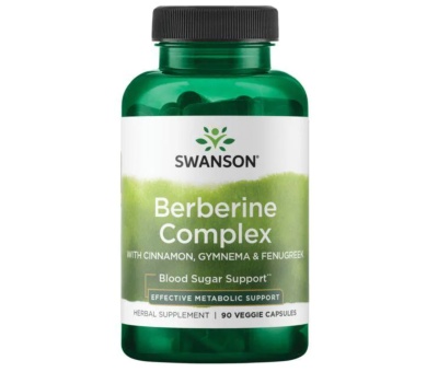SWANSON Berberine Complex with Cinnamon - 90 vcaps (berberiin)