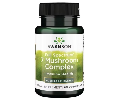 SWANSON Full Spectrum 7 Mushroom Complex - 60 vcaps