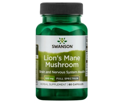 SWANSON Lion´s Mane Mushroom 500mg - 60 caps