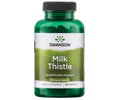 SWANSON Milk Thistle 500mg - 100 caps