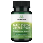 SWANSON NAC Detox With Milk Thistle 60caps