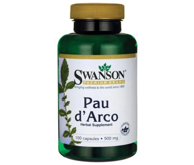 SWANSON Pau d´Arco 500mg - 100 caps