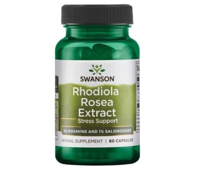 SWANSON Rhodiola Rosea Extract - 60 caps