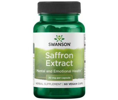 SWANSON Saffron Extract 30mg - 60 vcaps
