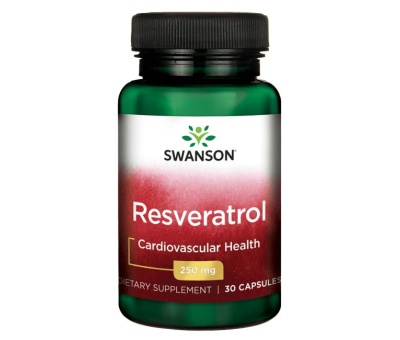 SWANSON Resveratrol 250mg - 30 caps