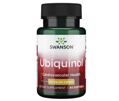 SWANSON Ubiquinol 50mg - 60 softgels