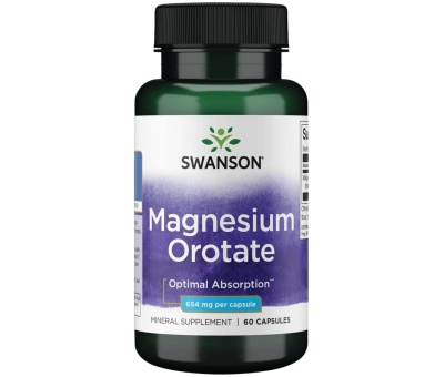SWANSON Magnesium Orotate 40mg - 60 caps