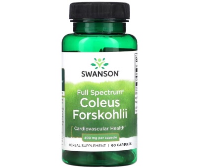 SWANSON Coleus Forskohlii 400mg - 60 caps