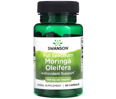 SWANSON Moringa Oleifera 400mg 60 Capsules