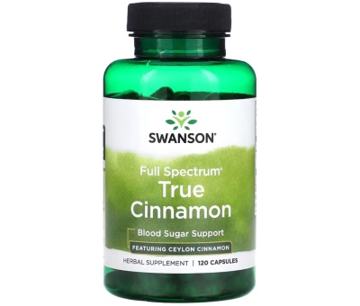 SWANSON True Cinnamon - 120 caps