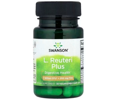 SWANSON L. Reuteri Plus 30 Vegan EMBO Caps
