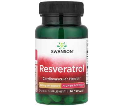 SWANSON Resveratrol 250mg - 30 caps