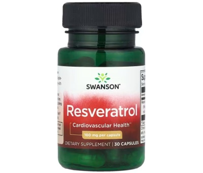 SWANSON Resveratrol 100mg - 30 caps