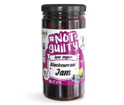 THE SKINNY FOOD CO Not Guilty Low Sugar JAM 260g (moos)