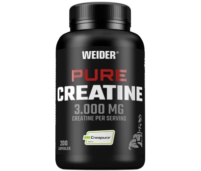 WEIDER Creatine Capsules (Creapure) - 200 caps