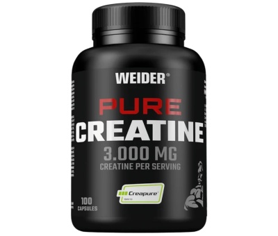 WEIDER Creatine Capsules (Creapure) - 100 caps