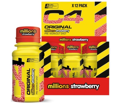 CELLUCOR C4 Pre-Workout Shot 60ml Millions Strawberry