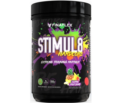 FINAFLEX Stimul 8 Hardcore 30serv/526g Flippin Fruit Bomb