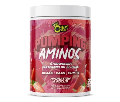 Chaos Crew Pumping Aminos 2.0 317g (25 Servings)  BB 04/24