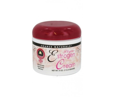SOURCE NATURALS Estrogen Phyto-Estrogen Cream, 2oz (56.7g) Best if used 12/20
