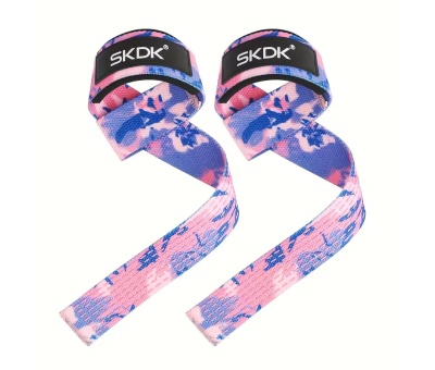 iFit Weight Lifting Straps (Purple Flower) IFIT13