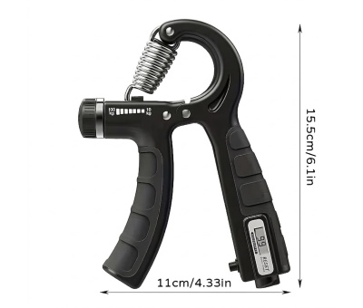 iFit Hand Gripper 10-100kg Black/Gray