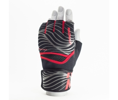 MADMAX MAXGEL Fighting Gloves Black/Red (MBF-906) L/XL