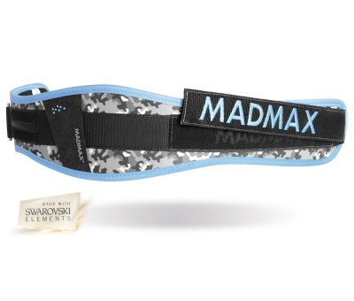 MADMAX WMN Synthetic Belt - Camo / Light Turquise (MFB-314)