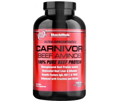 MUSCLEMEDS Carnivor Beef Amino 300tabs