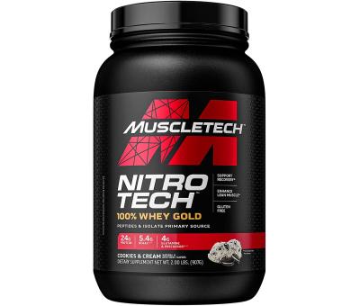 MUSCLETECH Nitro-Tech 100% Whey Gold 2lb (921g)