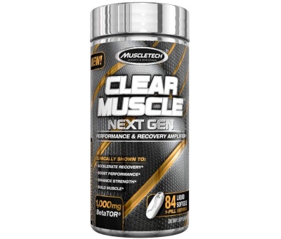 MUSCLETECH Clear Muscle Next Gen 84 liquid softgels