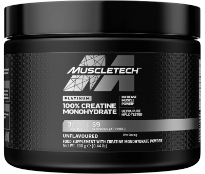 MUSCLETECH Platinum 100% Creatine 200g