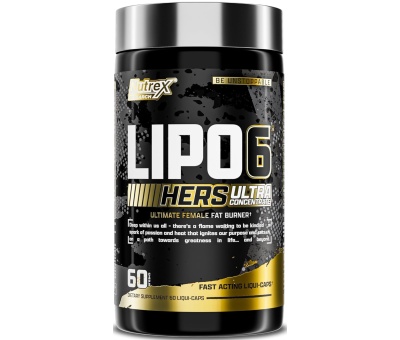 NUTREX Lipo 6 Black HERS Ultra Concentrate 60caps