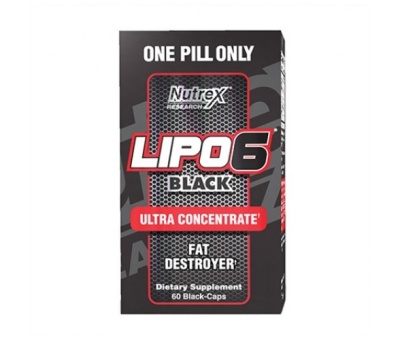 NUTREX Lipo-6 Black Ultra Concentrate 60caps