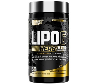 NUTREX Lipo 6 Black HERS Ultra Concentrate 60caps