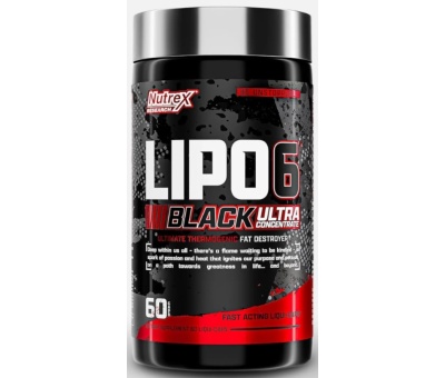 NUTREX Lipo-6 Black Ultra Concentrate 60caps