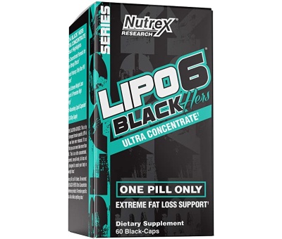 NUTREX Lipo 6 Black HERS Ultra Concentrate 60caps