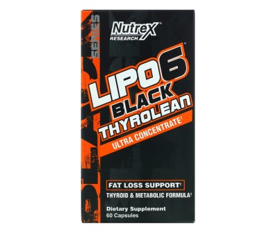 NUTREX Lipo-6 Black Thyrolean UC 60caps